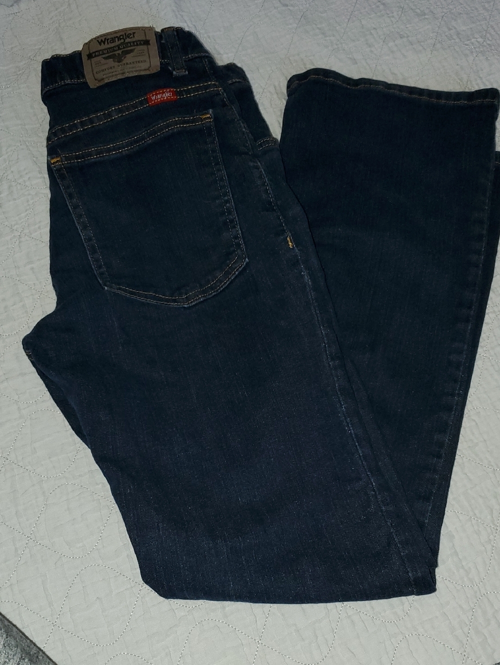 Wrangler Dark Indigo Straight Leg Jeans
